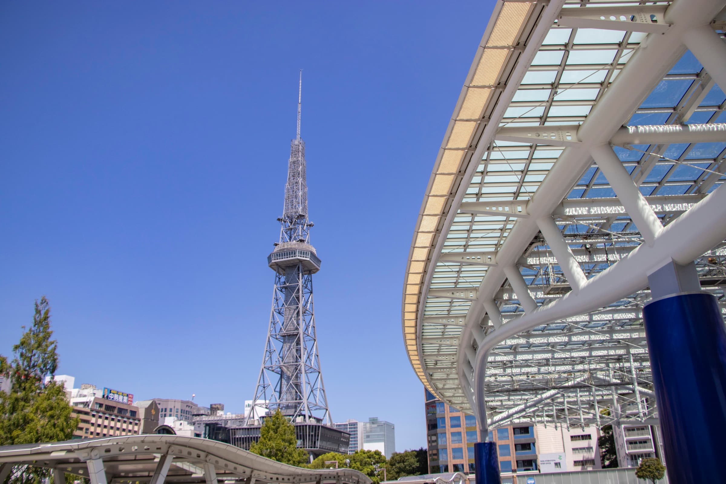久屋大通エリアをイメージした都市公園の景観