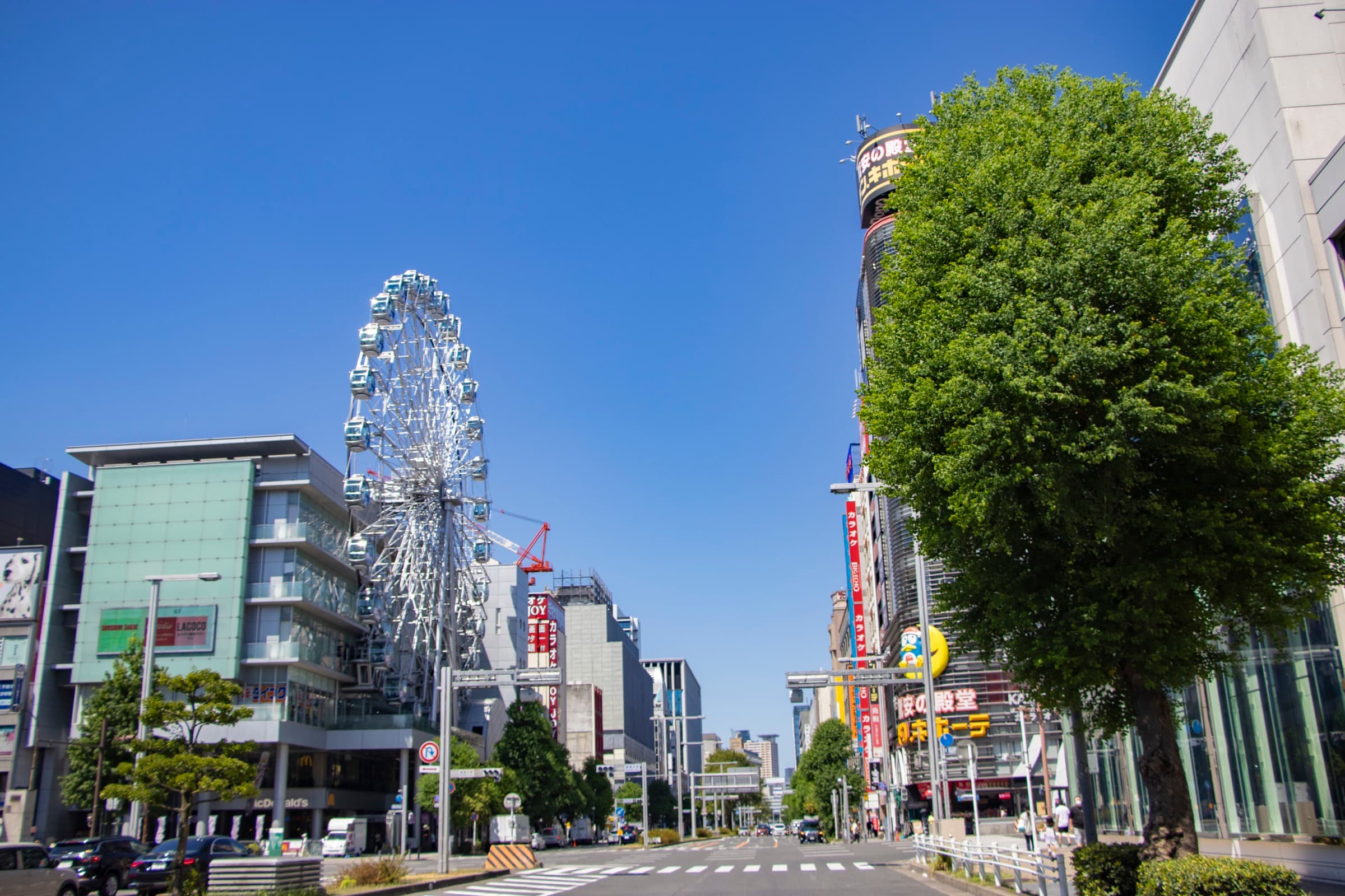栄エリアをイメージした都市型レジデンスの景観